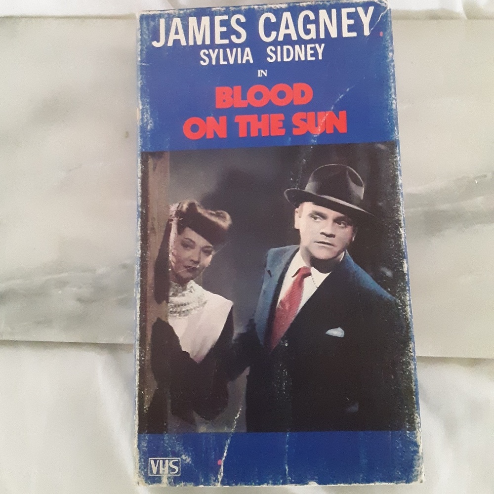 Vintage  Good Times VHS Tape Movie -Blood on the Sun James Cagney